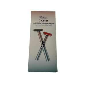 Fxtiaa led red Light  Wand  for eyes face neck hands new in box travel
